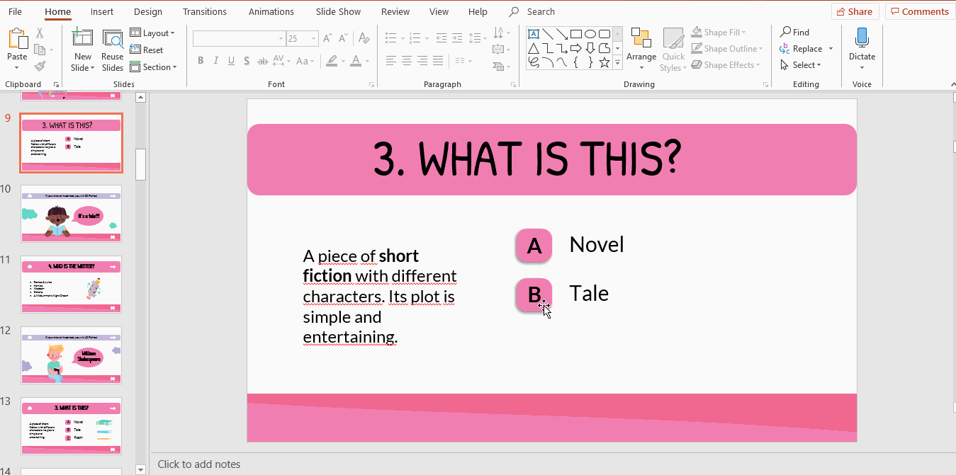 Hướng dẫn tạo trò chơi (game) đố vui trên Powerpoint