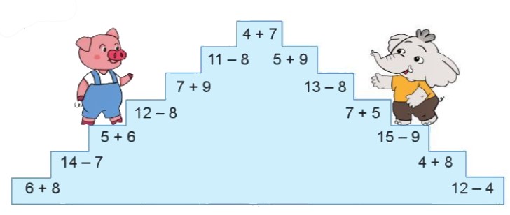 Bài 1 Toán lớp 2 trang 40