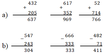 Bài 1 trang 5 Vở bài tập Toán lớp 3