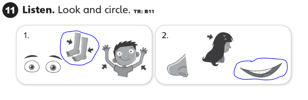 Unit 0 lớp 2 trang 5 SBT