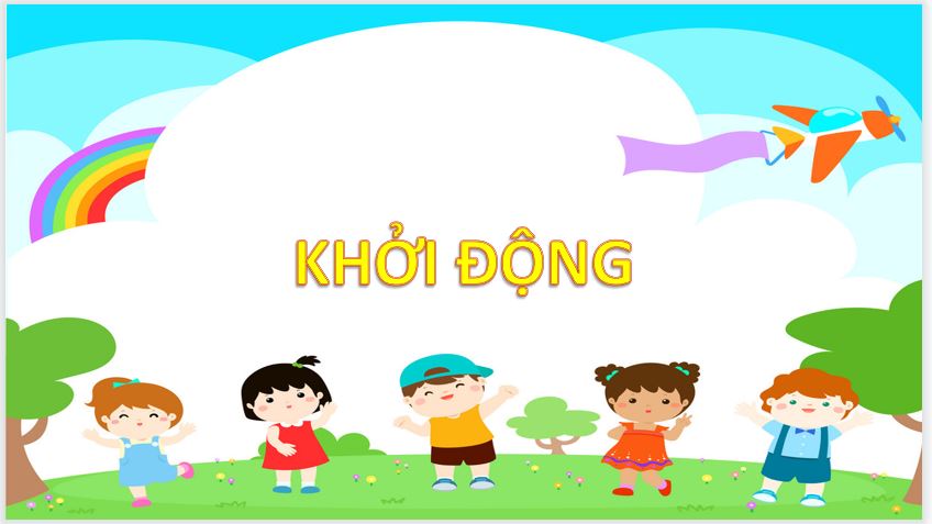 Giáo án điện tử lớp 1 Chân trời sáng tạo