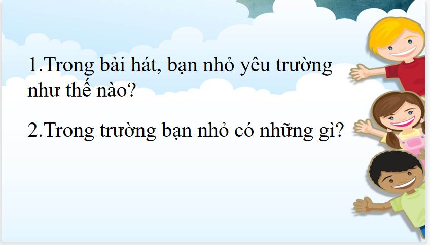 Giáo án PowerPoint Hoạt động trải nghiệm lớp 1