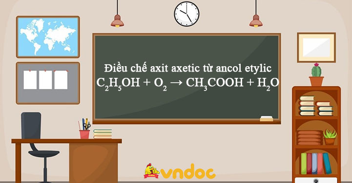 ancol etylic ra axit axetic