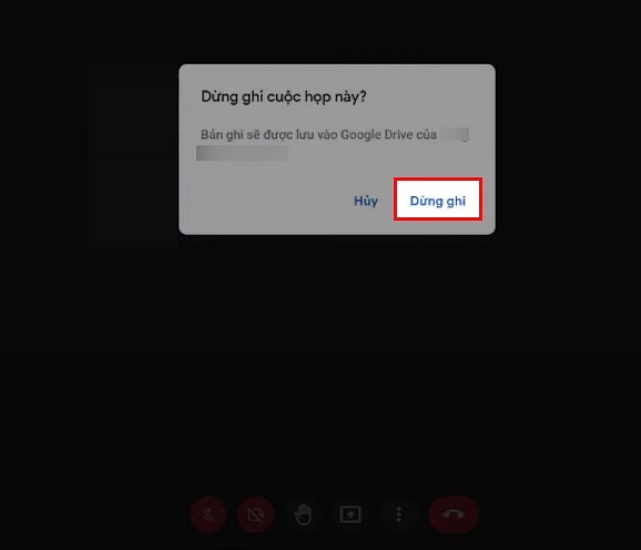 Cách ghi lại cuộc họp trên Google meet