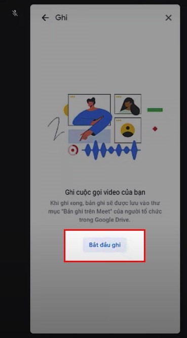 Ghi lại cuộc họp trên Meet
