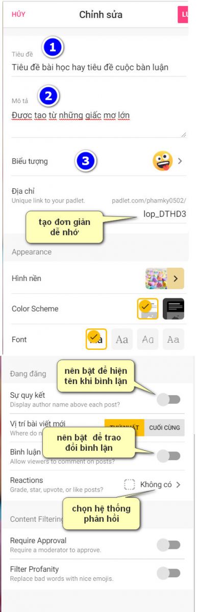 Hướng dẫn tạo Padlet