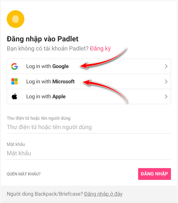 Cách đăng nhập Padlet là gì?