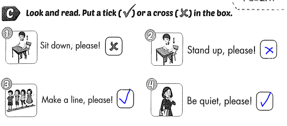 Giải SBT I-learn Smart Start 3 Unit 1 Lesson 1