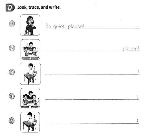 Giải SBT I-learn Smart Start 3 Unit 1 Lesson 1