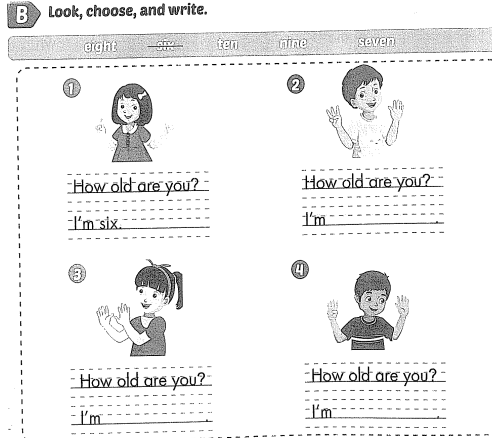 Giải SBT I-learn Smart Start 3 Unit 1 Lesson 5