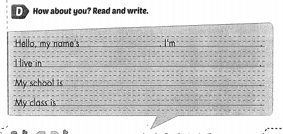 Giải SBT I-learn Smart Start 3 Unit 1 Lesson 5