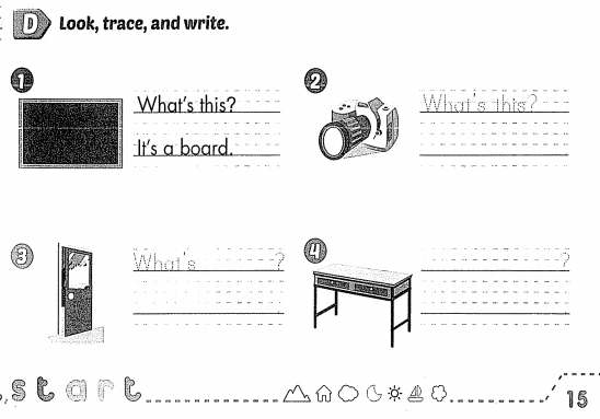 Giải SBT I-learn Smart Start 3 Unit 2 Lesson 1