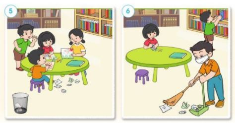Bài 6: Giữ vệ sinh trường học