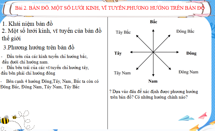 bài giảng địa lý lớp 6