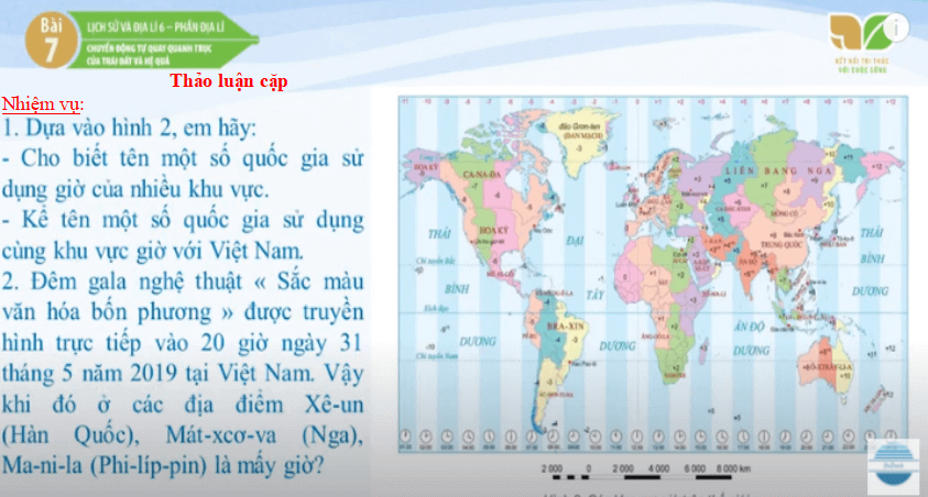 bài giảng môn địa lý lớp 6