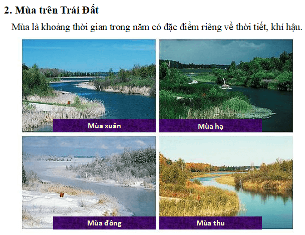 Bài giảng môn Địa lý lớp 6