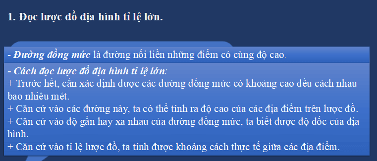 bài giảng môn Địa lý lớp 6