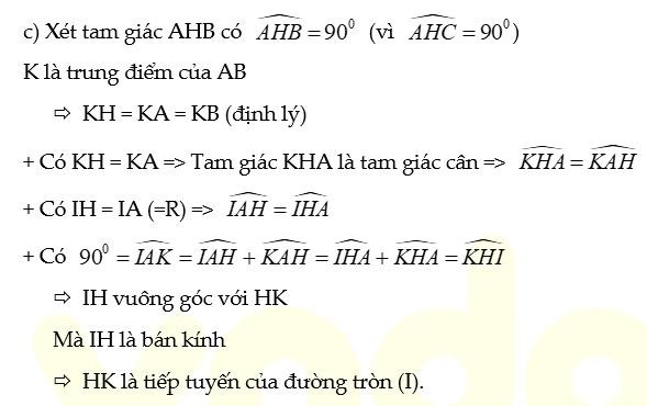 Cho ∆ABC vuông tại A (AB < AC)