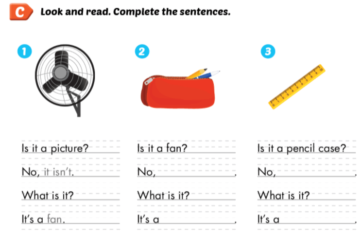 Giải SBT i-learn Smart Start 3 Unit 2 Lesson 3