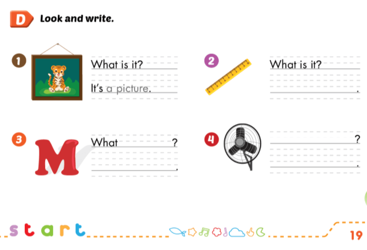 Giải SBT i-learn Smart Start 3 Unit 2 Lesson 3