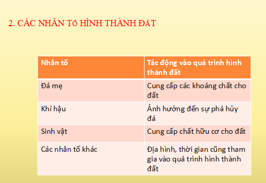 Bài giảng địa lý lớp 6