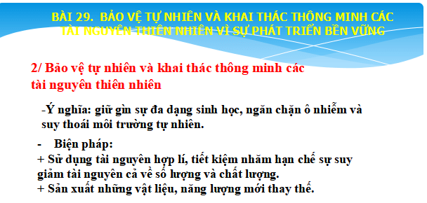 Bài giảng điện tử môn Địa lý