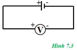 Số chỉ vôn kế và số vôn ghi trên nguồn điện có mối quan hệ gì?