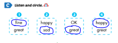 Giải i-Learn Smart Start 2 Unit 1 Lesson 1 SBT