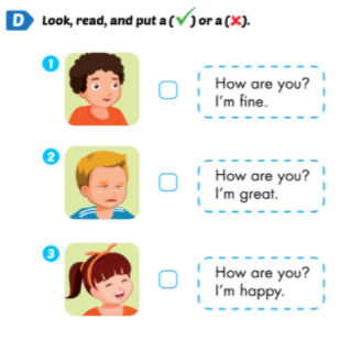 Giải i-Learn Smart Start 2 Unit 1 Lesson 1 SBT