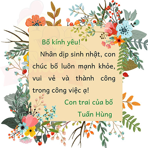 Viết bưu thiếp chúc mừng sinh nhật một người thân lớp 2