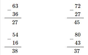 Bài 2 (trang 90 SGK Toán 2 tập 1)