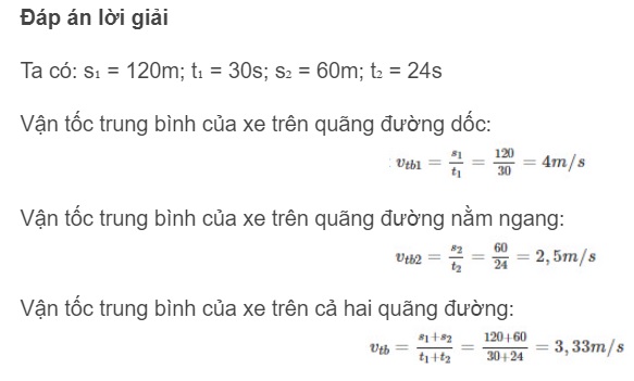 Bài C5 trang 13 SGK Vật Lý 8