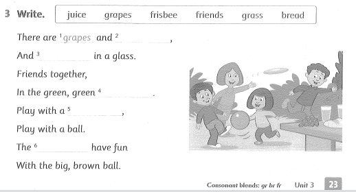 Family and Friends 3 Workbook Unit 3 Lesson 4