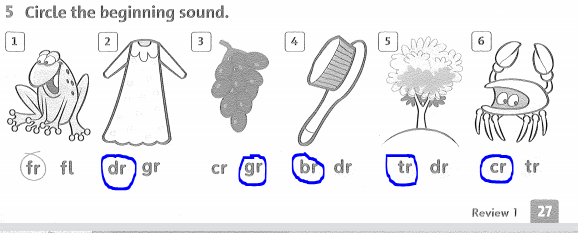 Family and Friends 3 Workbook Review 1