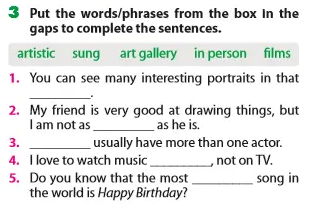 Soạn tiếng Anh 7 Unit 4 Looking back