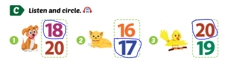 Giải i-Learn Smart Start 2 Unit 3 Lesson 3 SBT