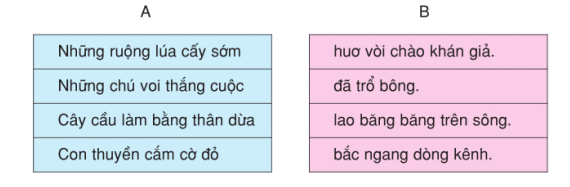 Câu 3 (trang 99 sgk Tiếng Việt 3)