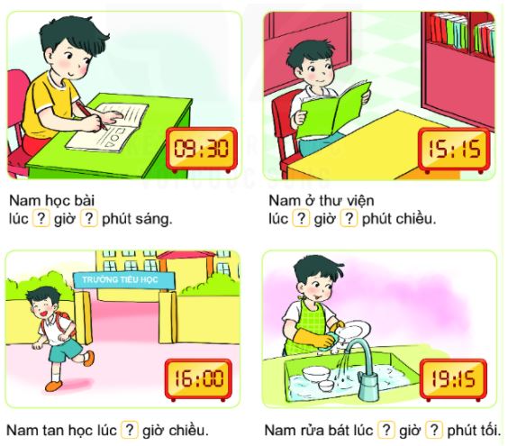 Bài 3 trang 114 Toán lớp 2 tập 1 SGK Kết nối tri thức