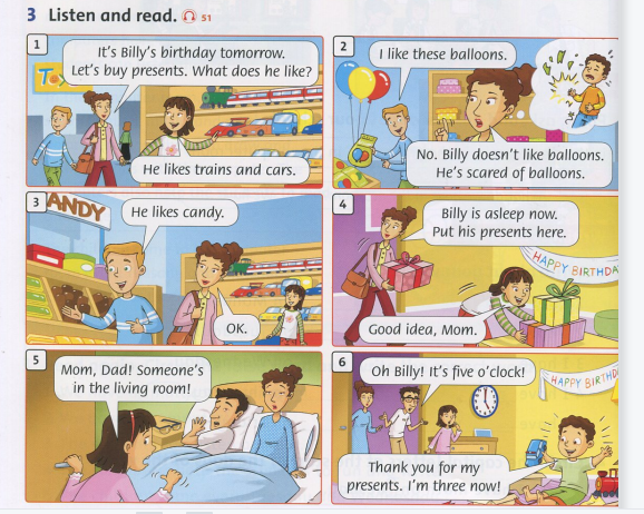 Sách Family and Friends 3 Unit 5 Lesson 1