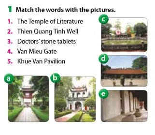 Soạn tiếng Anh 7 Unit 6 A closer look 1