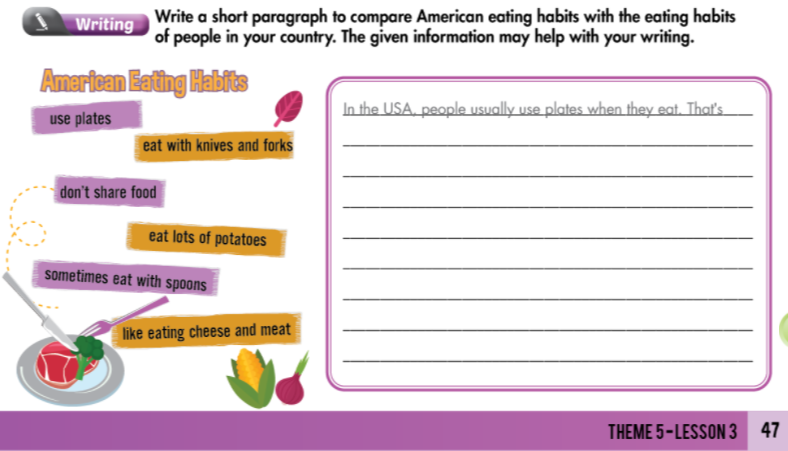 Smart World 7 Workbook giải bài tập Unit 5 Lesson 3