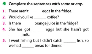 Soạn tiếng Anh 7 Unit 5 Looking back