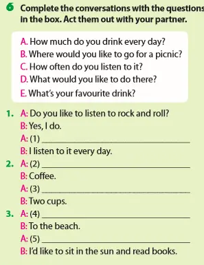 Review 2 lớp 7: Language