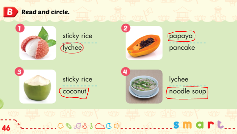 Giải SBT i-Learn Smart Start 3 Unit 4 Lesson 5