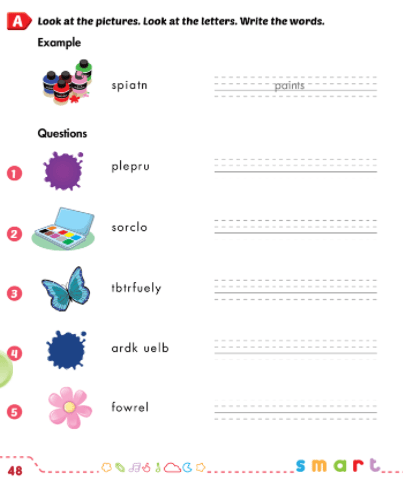 Giải SBT i-Learn Smart Start 3 Unit 4 Lesson 6