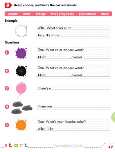 Giải SBT i-Learn Smart Start 3 Unit 4 Lesson 6