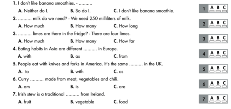 Smart World 7 Workbook giải bài tập Unit 5 Lesson 5