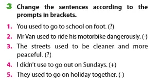 Unit 7 lớp 7 Looking back