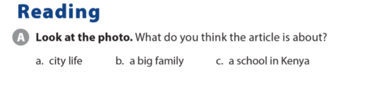 Soạn Anh 6 Unit 6 Reading SGK