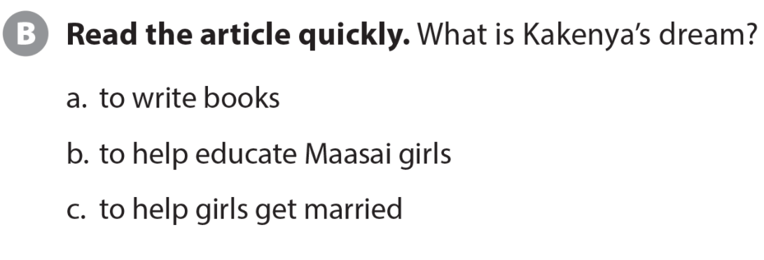 Soạn Anh 6 Unit 6 Reading SGK